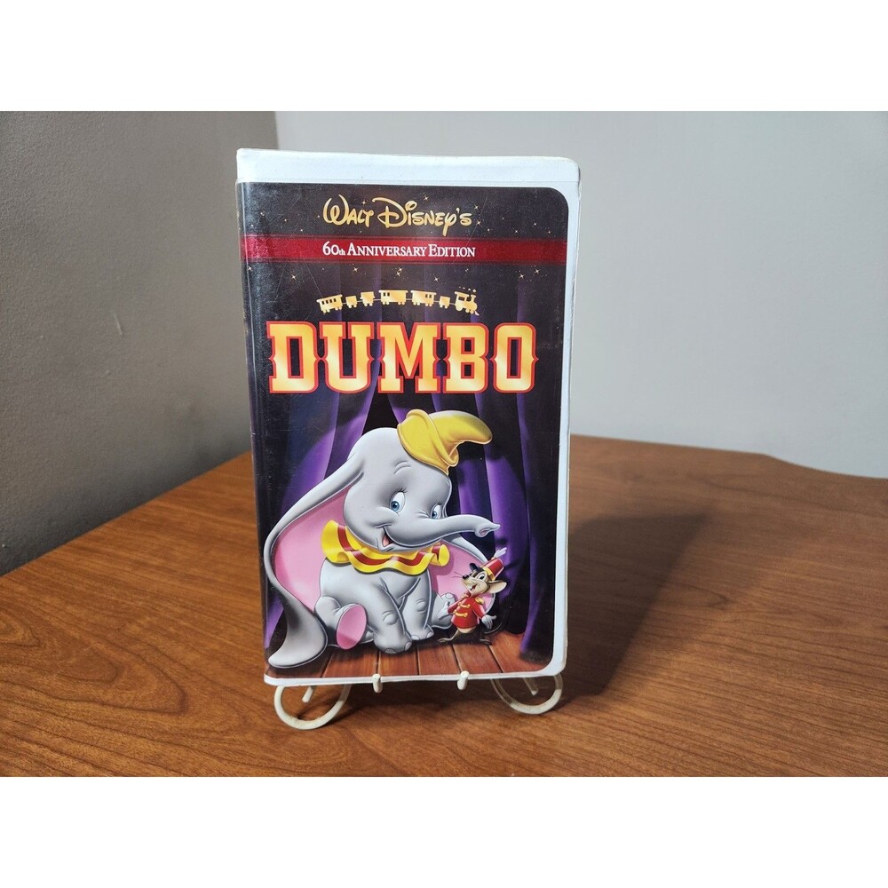 Walt Disney’s Dumbo 60th Anniversary Edition Clamshell Case VHS
